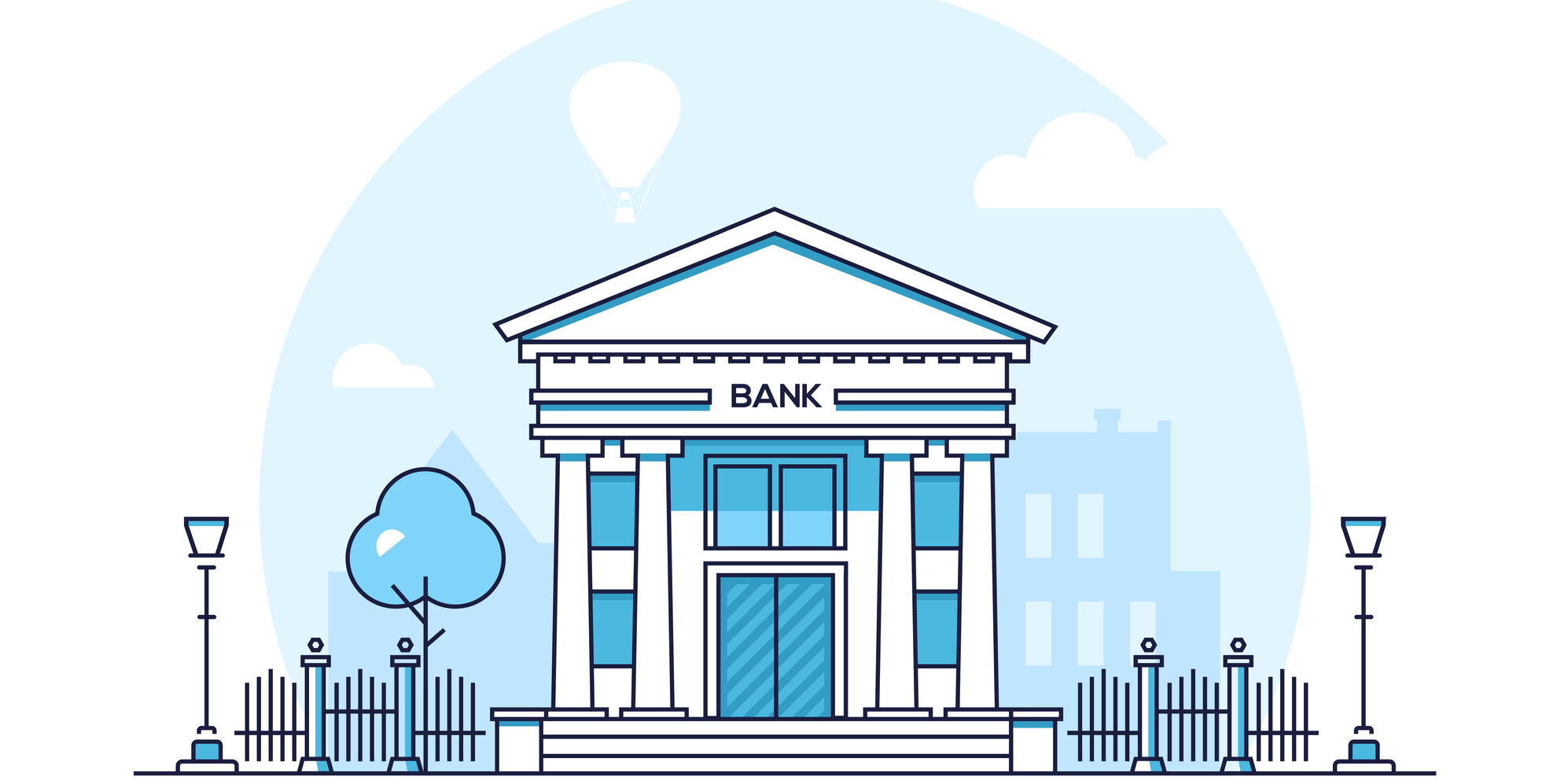 Банк схематично